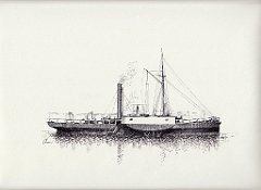 15-Piroscafo lagunare 'Alnoch' - 1864